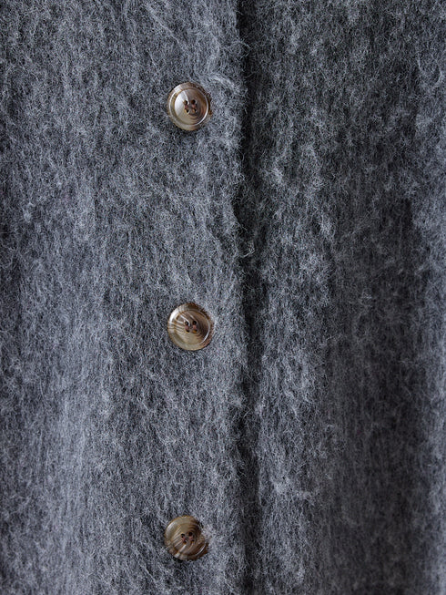 【 予約:11月中旬 】ALPACA MIX CARDIGAN /Y254-91122